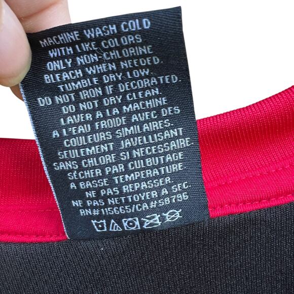 Friday the 13th Jason Voorhees Blood Splattered Hockey Jersey Horror Adult L - Picture 8 of 10